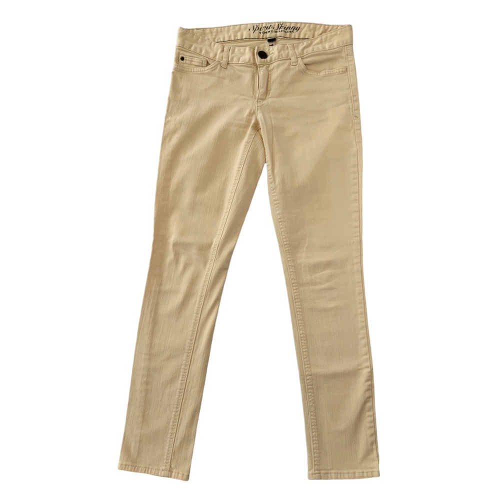 Tommy Hilfiger Low-Rise Yellow Skinny Jeans Sz 2